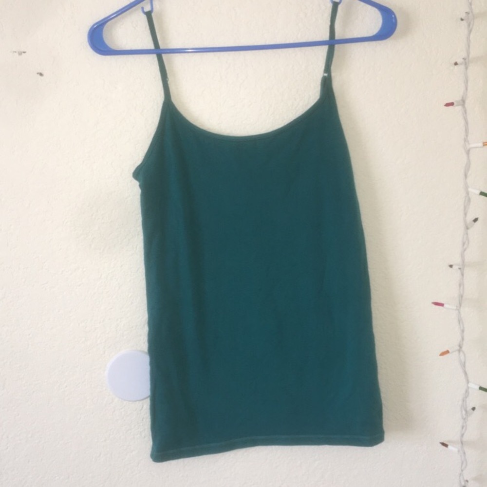Spaghetti strap tank top